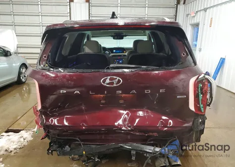 2021 Hyundai Palisade Calligraphy from USA, damaged, VIN KM8R7DHE2MU285725